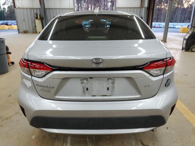 JTDEPRAE3LJ094440 - 2020 TOYOTA COROLLA LE ვერცხლისფერი ფოტო 6