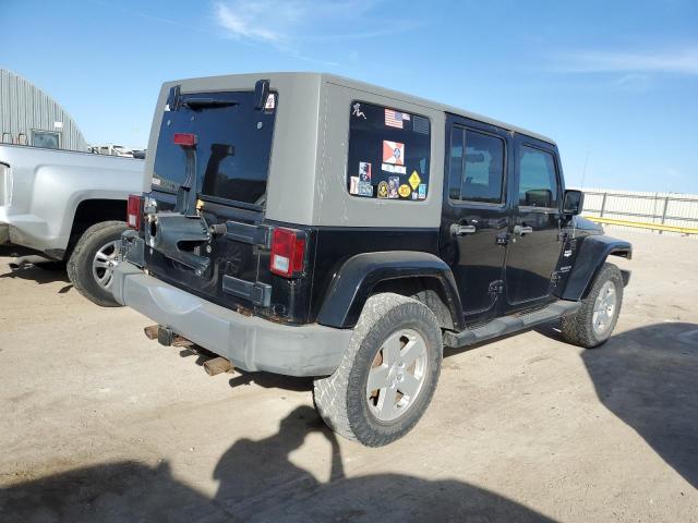 1J4GA591X8L524250 - 2008 JEEP WRANGLER U SAHARA BLACK photo 3