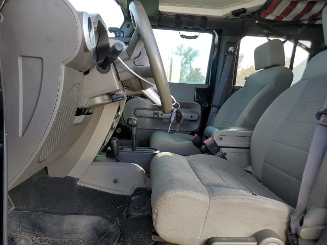 1J4GA591X8L524250 - 2008 JEEP WRANGLER U SAHARA BLACK photo 7