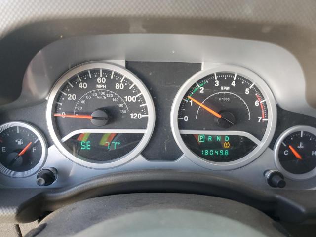 1J4GA591X8L524250 - 2008 JEEP WRANGLER U SAHARA BLACK photo 9