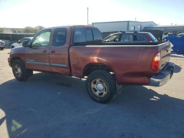5TBRU34145S446553 - 2005 TOYOTA TUNDRA ACCESS CAB SR5 BURGUNDY photo 2