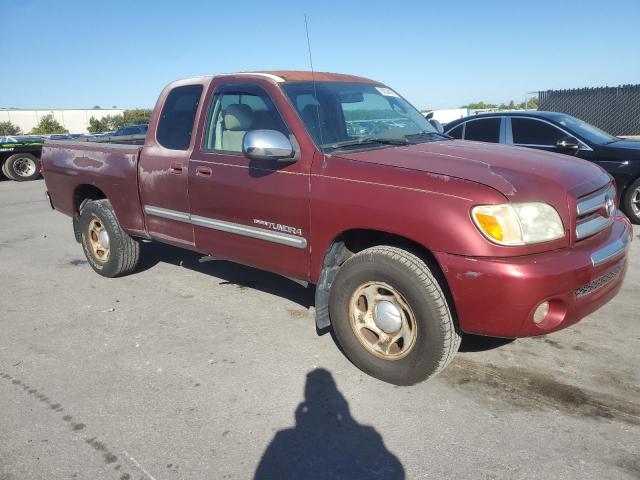 5TBRU34145S446553 - 2005 TOYOTA TUNDRA ACCESS CAB SR5 BURGUNDY photo 4