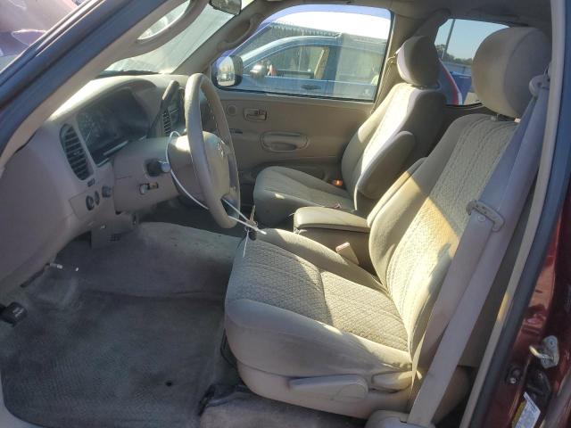 5TBRU34145S446553 - 2005 TOYOTA TUNDRA ACCESS CAB SR5 BURGUNDY photo 7