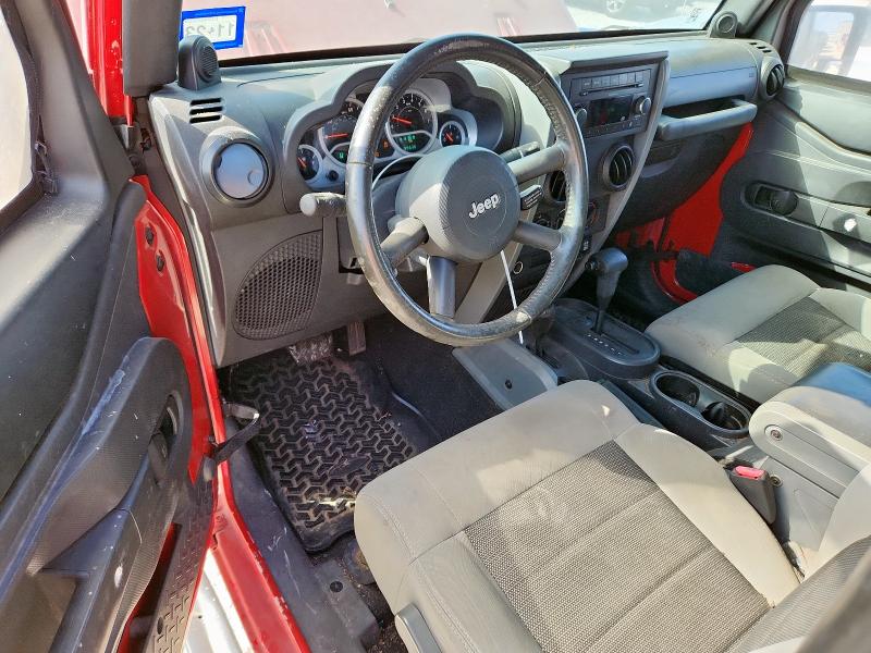 1J4AA2D17AL181303 - 2010 JEEP WRANGLER SPORT RED photo 8