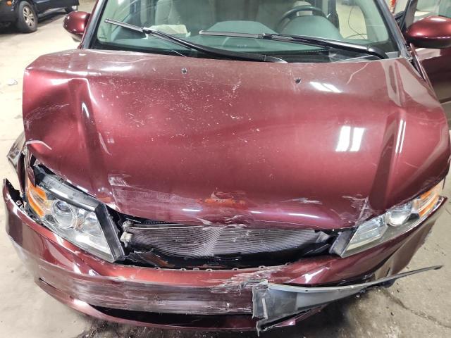 5FNRL5H65GB119064 - 2016 HONDA ODYSSEY EXL MAROON photo 12