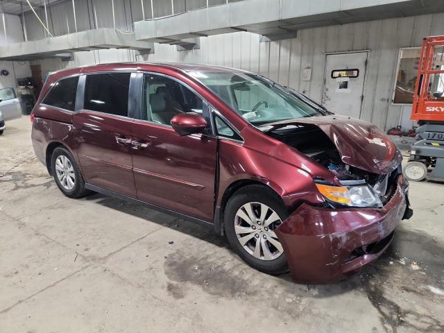 5FNRL5H65GB119064 - 2016 HONDA ODYSSEY EXL MAROON photo 4