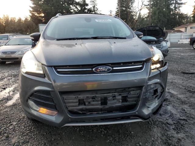 1FMCU9J92FUB63670 - 2015 FORD ESCAPE TITANIUM GRAY photo 5