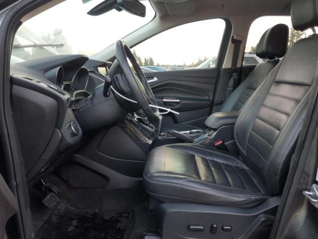1FMCU9J92FUB63670 - 2015 FORD ESCAPE TITANIUM GRAY photo 7