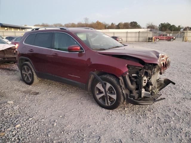 1C4PJMDX3KD418459 - 2019 JEEP CHEROKEE LIMITED Бордовый фото 4