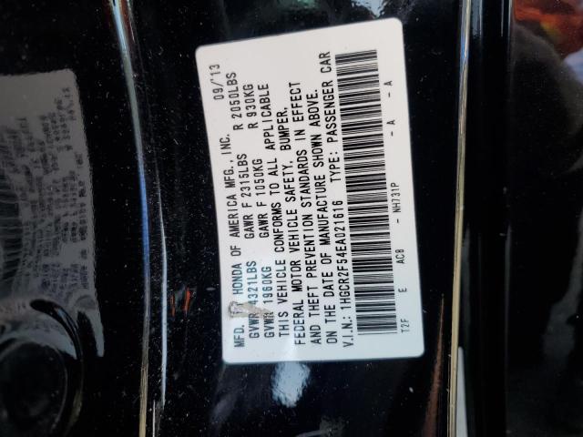 1HGCR2F54EA021616 - 2014 HONDA ACCORD SPORT 黑色 照片 12