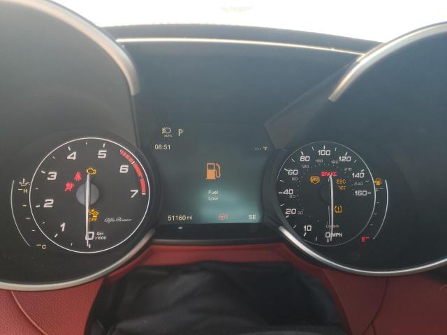 ZARFAMBN2M7641385 - 2021 ALFA ROMEO GIULIA TI Biały zdjęcie 9