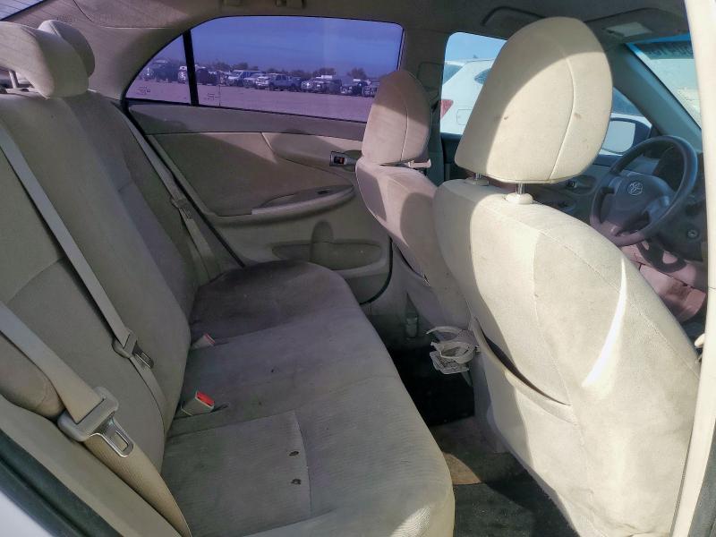 1NXBU4EE5AZ220278 - 2010 TOYOTA COROLLA BASE WHITE photo 10