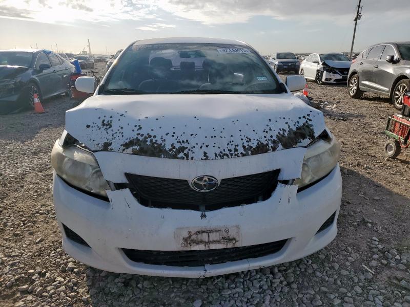 1NXBU4EE5AZ220278 - 2010 TOYOTA COROLLA BASE WHITE photo 5