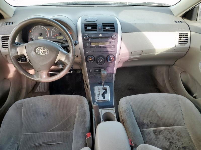 1NXBU4EE5AZ220278 - 2010 TOYOTA COROLLA BASE WHITE photo 8