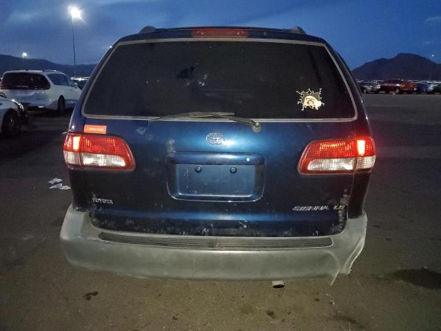 4T3ZF13C01U384697 - 2001 TOYOTA SIENNA LE BLUE photo 6