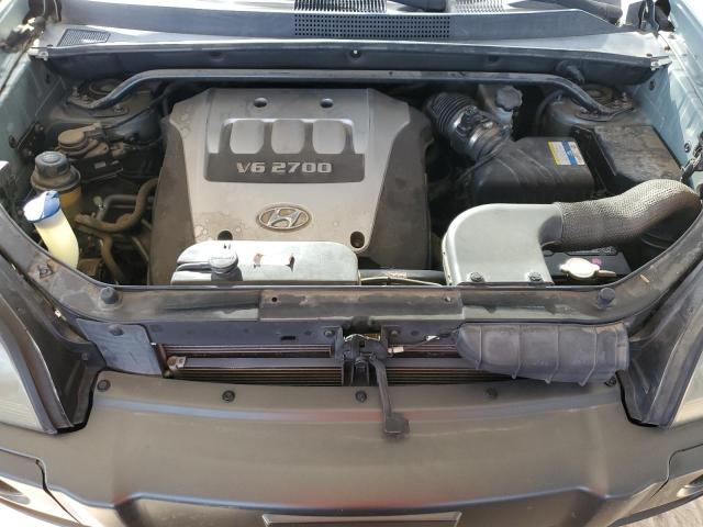 KM8JN12D36U346052 - 2006 HYUNDAI TUCSON GLS TEAL photo 12