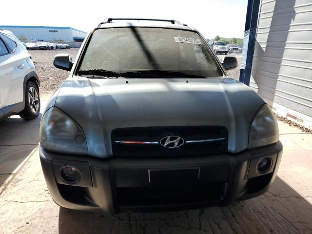 KM8JN12D36U346052 - 2006 HYUNDAI TUCSON GLS TEAL photo 5