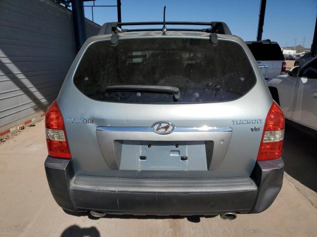 KM8JN12D36U346052 - 2006 HYUNDAI TUCSON GLS TEAL photo 6