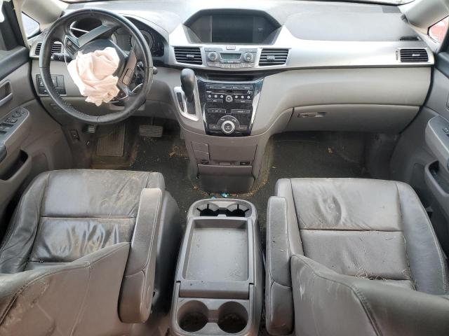 5FNRL5H67CB142873 - 2012 HONDA ODYSSEY EXL WHITE photo 8