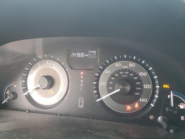 5FNRL5H67CB142873 - 2012 HONDA ODYSSEY EXL WHITE photo 9