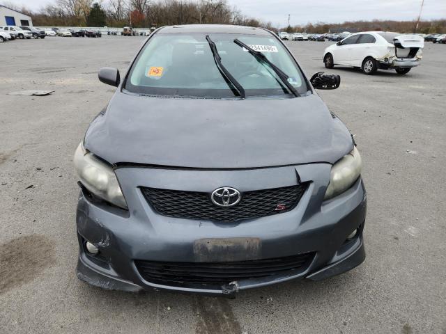 2T1BU40E59C175654 - 2009 TOYOTA COROLLA BASE Grafit foto 5