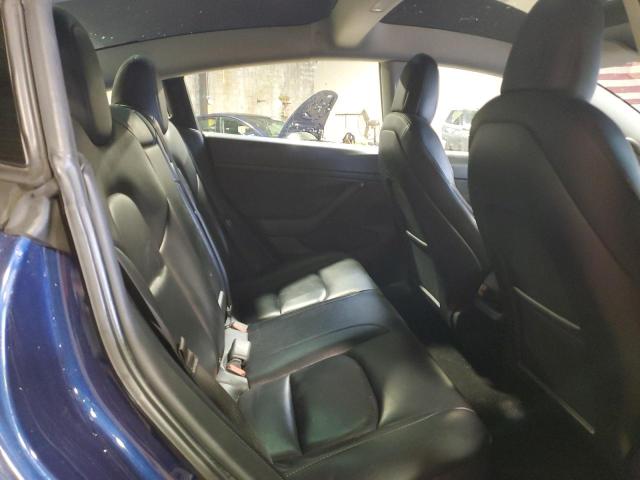 5YJ3E1EA5NF371069 - 2022 TESLA MODEL 3 BLUE photo 10