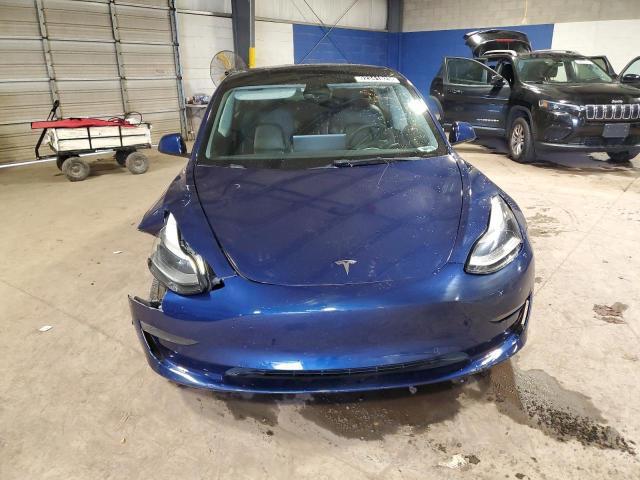 5YJ3E1EA5NF371069 - 2022 TESLA MODEL 3 BLUE photo 5