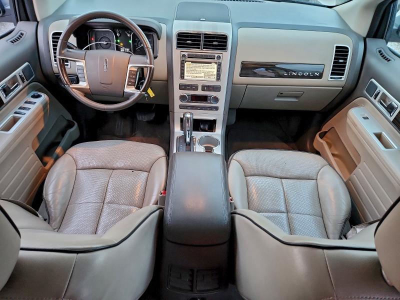 2LMDU68C58BJ19020 - 2008 LINCOLN MKX WHITE photo 8