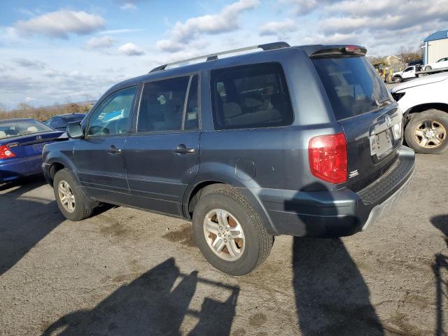 5FNYF18445B052254 - 2005 HONDA PILOT EX GRAY photo 2