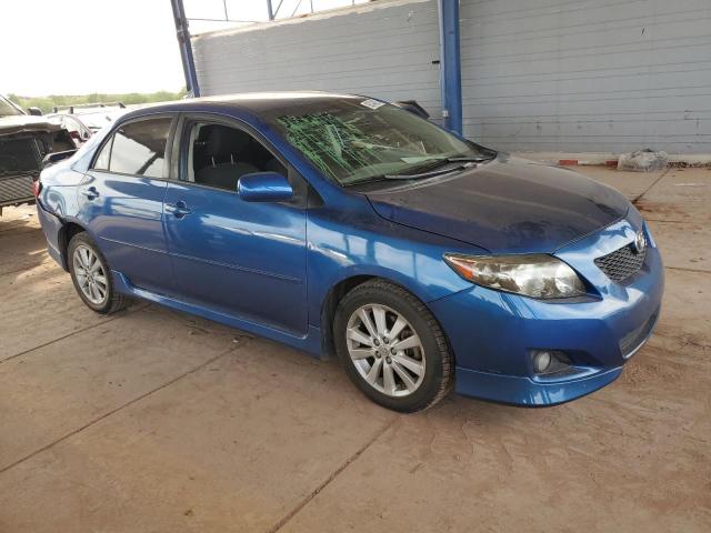1NXBU40E89Z105614 - 2009 TOYOTA COROLLA BASE Синий фото 4