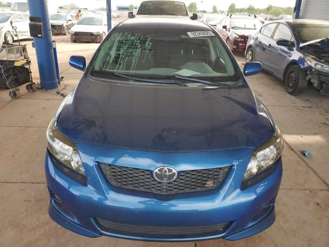 1NXBU40E89Z105614 - 2009 TOYOTA COROLLA BASE Синий фото 5