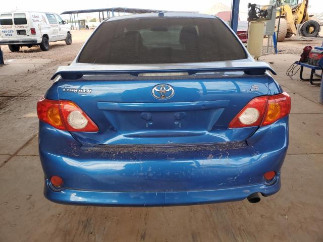 1NXBU40E89Z105614 - 2009 TOYOTA COROLLA BASE Синий фото 6
