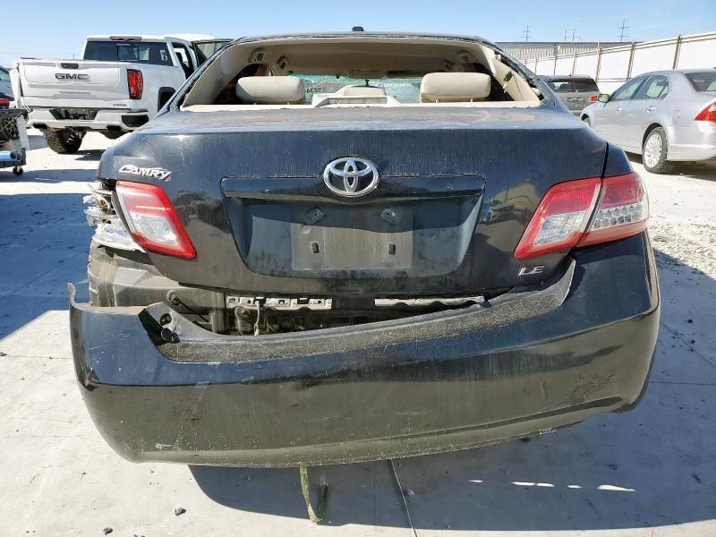 4T4BF3EK3AR055606 - 2010 TOYOTA CAMRY BASE Negro foto 6