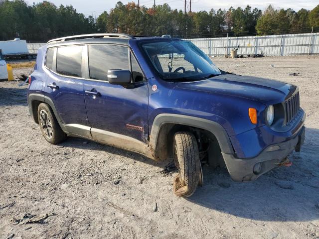 ZACCJBCT4GPC69182 - 2016 JEEP RENEGADE TRAILHAWK 蓝色 照片 4