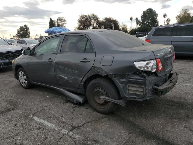 2T1BU4EE7AC399165 - 2010 TOYOTA COROLLA BASE رمادي صورة 2
