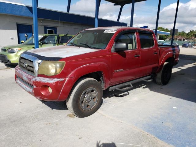 3TMJU62N76M010728 - 2006 TOYOTA TACOMA DOUBLE CAB PRERUNNER RED photo 1