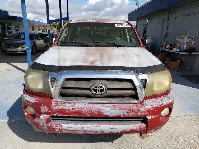 3TMJU62N76M010728 - 2006 TOYOTA TACOMA DOUBLE CAB PRERUNNER RED photo 5