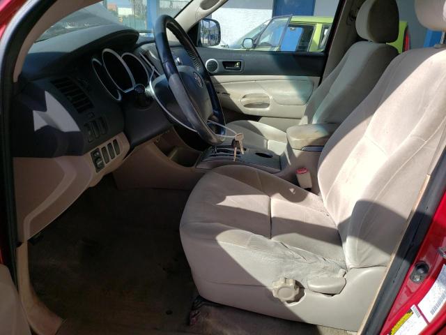 3TMJU62N76M010728 - 2006 TOYOTA TACOMA DOUBLE CAB PRERUNNER RED photo 7