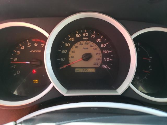 3TMJU62N76M010728 - 2006 TOYOTA TACOMA DOUBLE CAB PRERUNNER RED photo 9