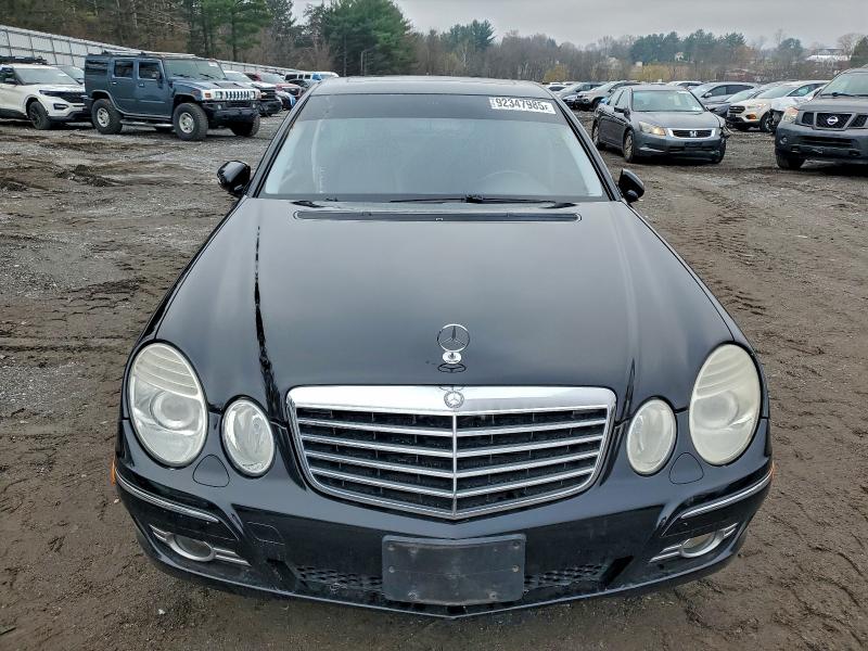 WDBUF87X48B274883 - 2008 MERCEDES-BENZ E 350 4MATIC BLACK photo 5