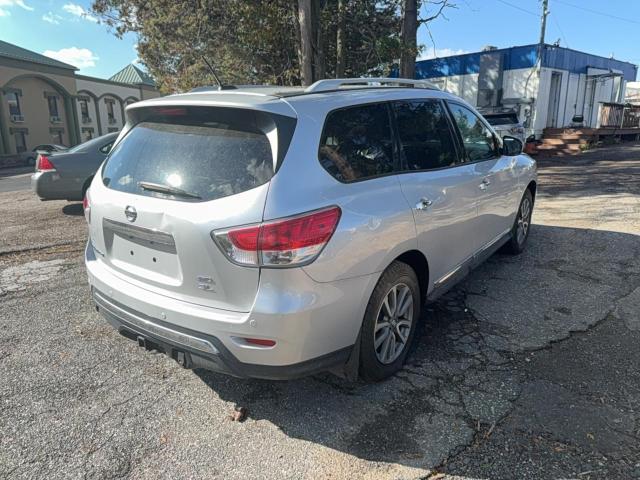 5N1AR2MM3EC615596 - 2014 NISSAN PATHFINDER S فضي صورة 4