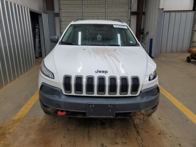 1C4PJMBB4HW555558 - 2017 JEEP CHEROKEE TRAILHAWK WHITE photo 5
