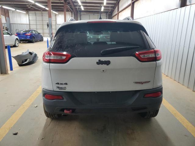 1C4PJMBB4HW555558 - 2017 JEEP CHEROKEE TRAILHAWK WHITE photo 6