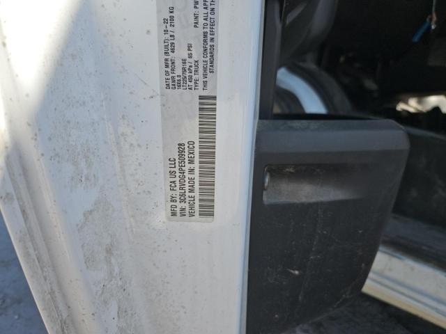 3C6LRVDG4PE509928 - 2023 RAM PROMASTER 2500 HIGH أبيض صورة 10