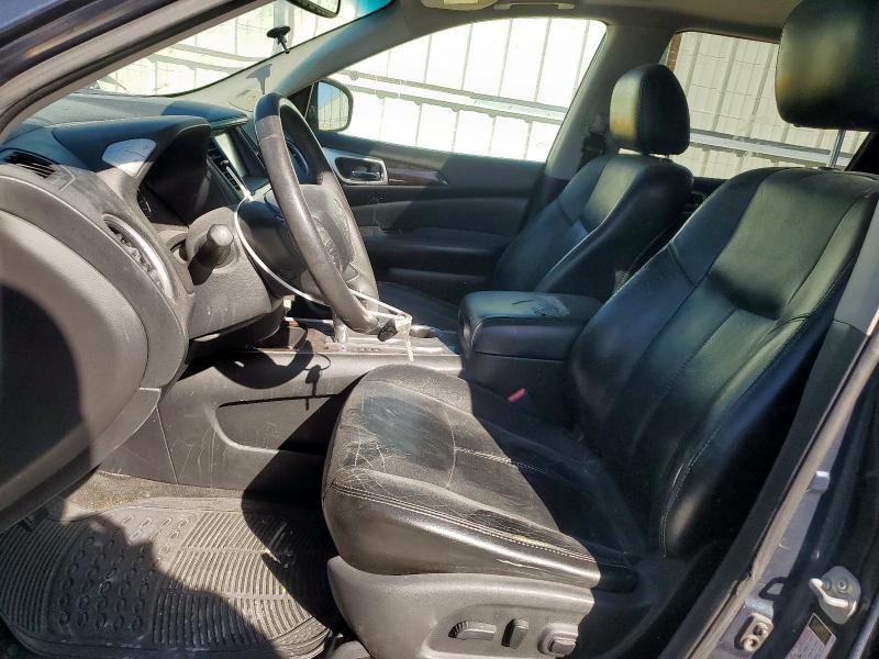 5N1AR2MN6EC648357 - 2014 NISSAN PATHFINDER S BLUE photo 7