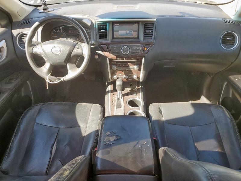 5N1AR2MN6EC648357 - 2014 NISSAN PATHFINDER S BLUE photo 8