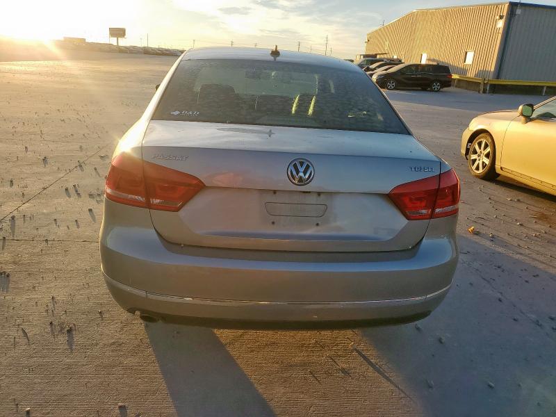 1VWCN7A3XDC125363 - 2013 VOLKSWAGEN PASSAT SEL TAN photo 6