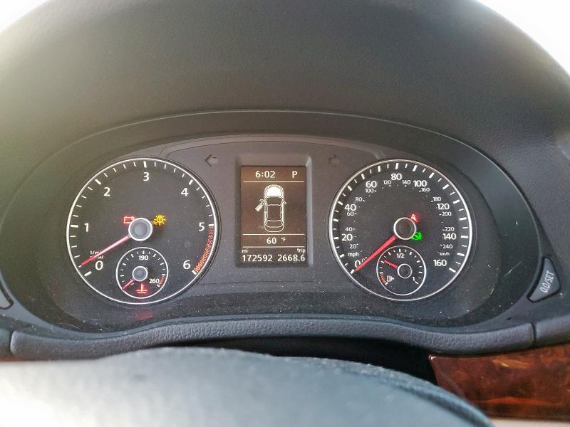 1VWCN7A3XDC125363 - 2013 VOLKSWAGEN PASSAT SEL TAN photo 9