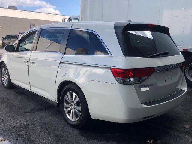 5FNRL5H60EB112388 - 2014 HONDA ODYSSEY EXL WHITE photo 3