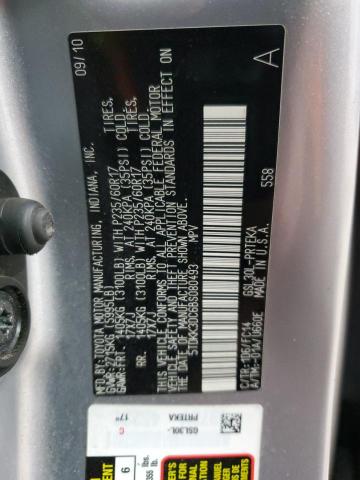 5TDKK3DC6BS080493 - 2011 TOYOTA SIENNA LE Mavi foto 14